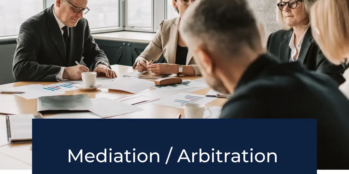 Mediation and Arbitration in Agreements